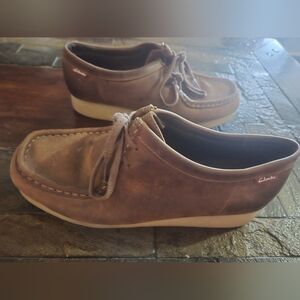Clarks Womens  Leather Shoes.